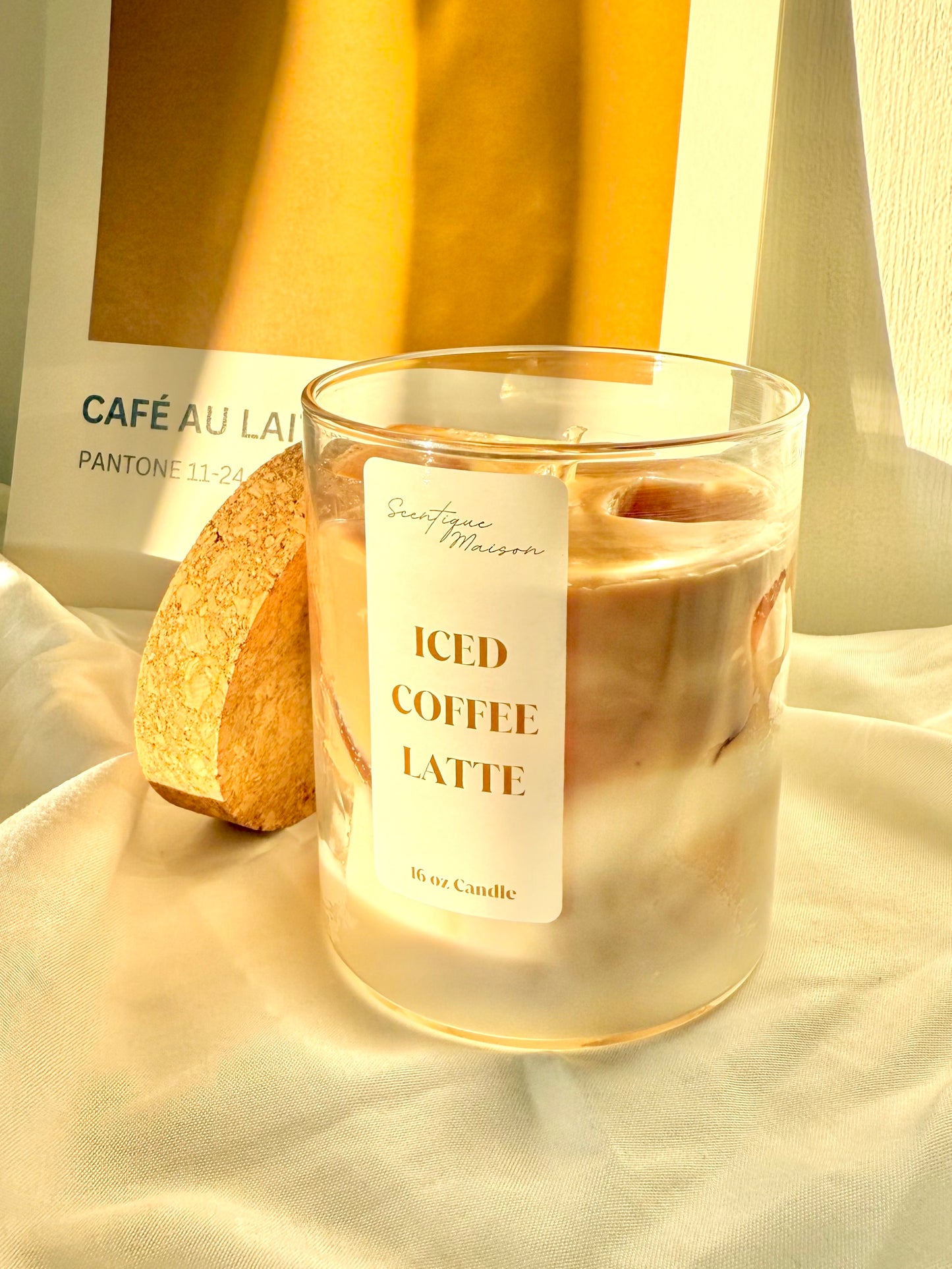 Iced Coffee Candle | Cold Brew Coffee Large Scented Candle